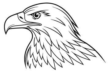 Caracara Bird Minimalist Silhouette Design