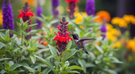 red and yellow flowers