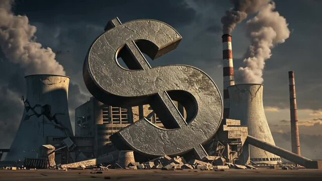 Polluting industry dollar sign dominance
