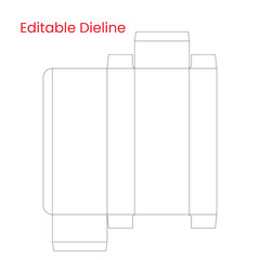box dieline, die-line design, die-line template, packaging dieline, box packaging template, packaging box dieline	