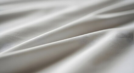 Obraz premium Smooth White Fabric Texture