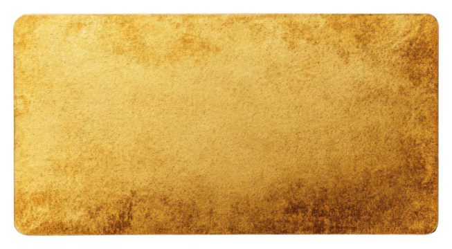 PNG A luxurious blank golden ticket background minimalist rectangle.