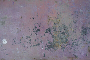 Peeling and Rusted Metal Surface Texture