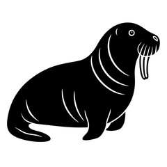 Fototapeta premium vector illustration of seal