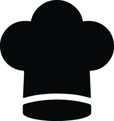 Video of Chef hat silhouette for culinary theme concept