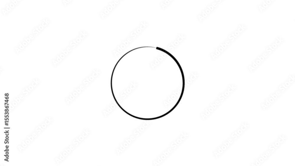 Poster abstract beautiful colorful circle frame loading icon on white background. abstract glowing circle a