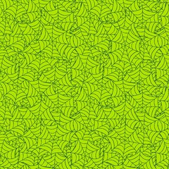 Cartoon monsters seamless Halloween spider pattern for wallpaper and fabrics and textiles and packaging and linens