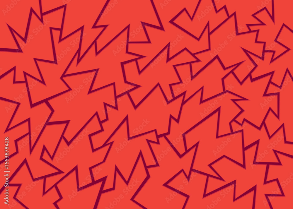Poster abstract background with geometric lines pattern