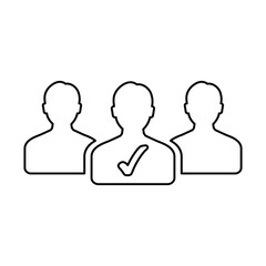 Employee selection icon