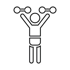 Weight Lifting Exercise Icon