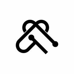 abstract initial letter logo design inspiration monogram Vector