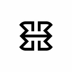 abstract initial letter logo design inspiration monogram Vector