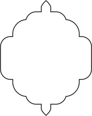 Islamic Line Art Vector | Mosque, Ornament, Ramadan & Arabic Elements