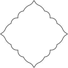 Islamic Line Art Vector | Mosque, Ornament, Ramadan & Arabic Elements