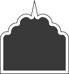 Modern Islamic Vector Shapes – Linear & Glyph Icons for Mosque, Eid, Ramadan & Arabic Design