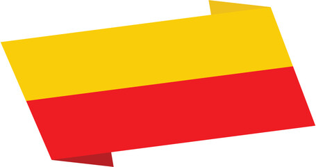 Colorful Abstract Ribbon Banner Vector with Firework Bursts &ndash; Transparent Background for Sale & Promotion Designs