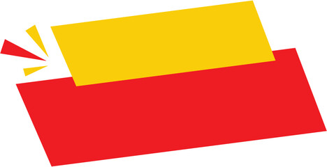 Colorful Abstract Ribbon Banner Vector with Firework Bursts &ndash; Transparent Background for Sale & Promotion Designs