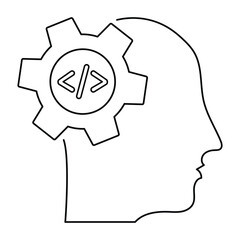 Coding Mind Icon