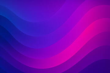 Fototapeta premium Vibrant Gradient Wave Background in Purple and Pink Tones