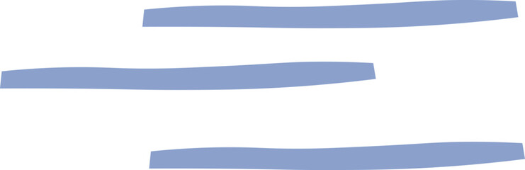 Abstract Wavy Lines Composition