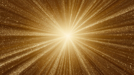 金色のサンバースト背景
