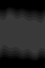 Stylish Abstract Wave Editable Background for banner, flyer, poster and more