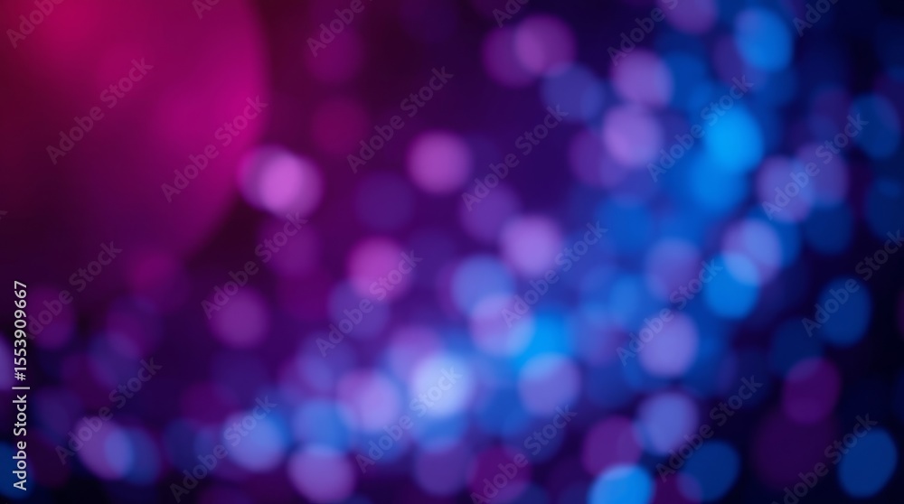 Aufkleber abstract light symphony: a captivating display of blurred lights, evoking a sense of depth and vibra