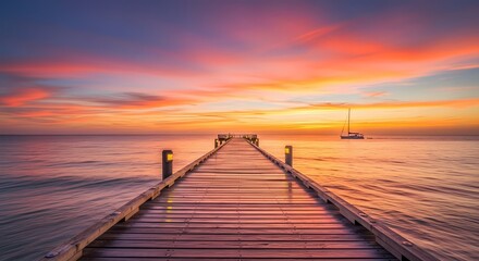 Serene Sunset: A Journey to Tranquility and Escape