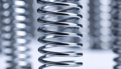 Close Up Metal Springs