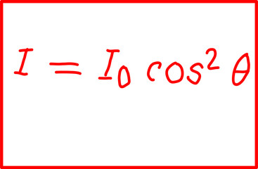 physics formulas for polarization, vibrations and waves