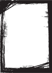 Grunge Frame with Rough Edges