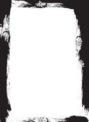 Grunge Brush Stroke Frame