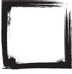 Grunge Brush Stroke Frame