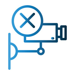 CCTV icon design template