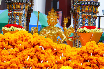 Erawan Shrine at Ratchaprasong, Bangkok, Thailand