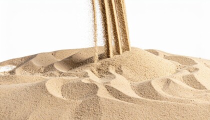 Pouring Sand On Heap