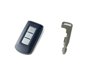 car keys isolated on white background