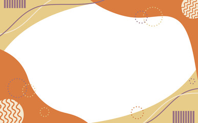 秋色のフレーム素材