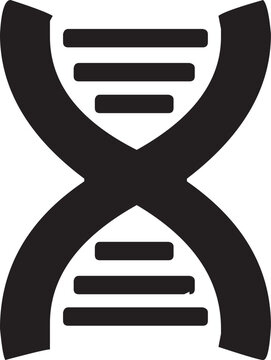 Silhouette DNA Stracture
