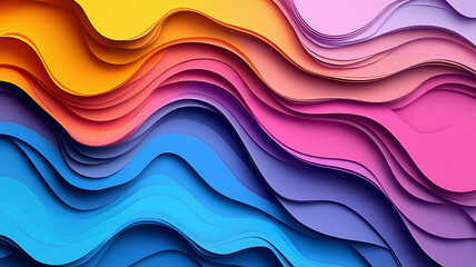 colorful abstract background, suitable for photo background design, wallpaper, fabric design, AI generated