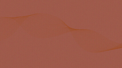Subtle orange wavy lines overlay on textured brown background