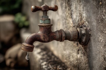 Turn on the tap but no water comes out the supply is empty