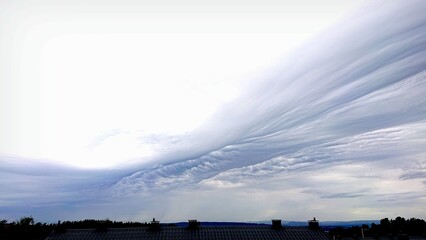 clouds in the sky