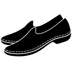Loafer Shoes Vector: Elegant Footwear Illustration for Fashion, Style, and Formal Designs
