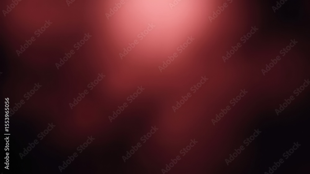 Poster abstract reddish maroon gradient background with soft light and dark shadows creates a sense of dept