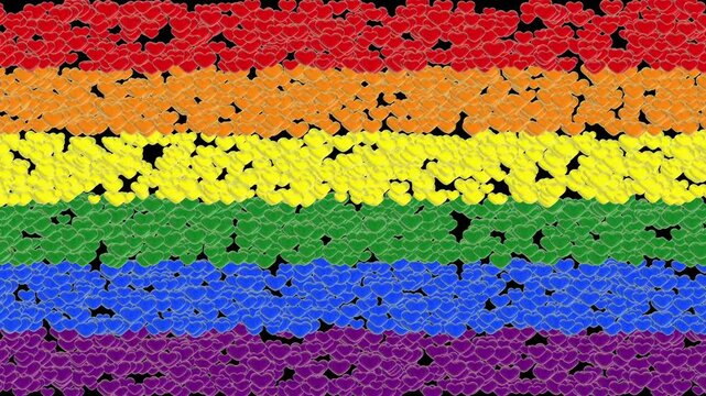 Bandera de la comunidad LGTBIQ+
