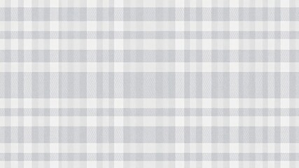 Subtle light gray and white tartan textile seamless repeat pattern providing a calming and timeless background for various creative applications