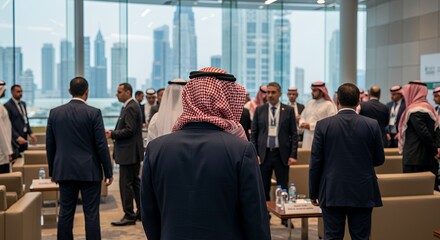 Global Business Leaders Network in Dubai's Skyline