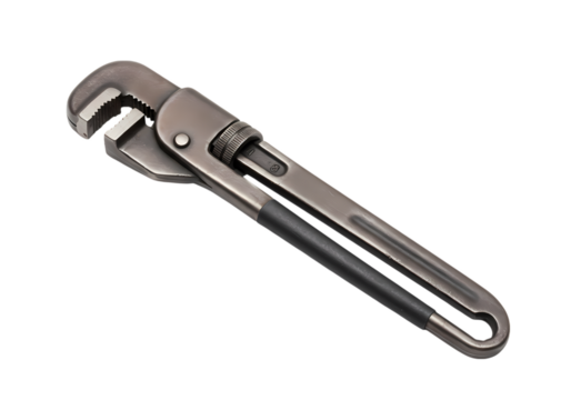 Versatile Adjustable Wrench A Precision Tool for Plumbing and Maintenance isolated on transparent background
