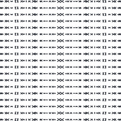 Fototapeta premium Symmetrical texture in the form of short lines